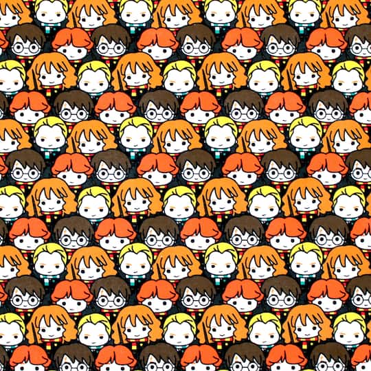 Camelot® Fabrics Harry Potter™ Kawaii Characters Cotton Fabric